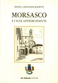Immagine copertina libro Morsasco e i suoi antichi statuti