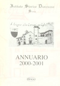 Immagine copertina libro Annuario dell'Istituto storico diocesano di Siena (2000-2001)