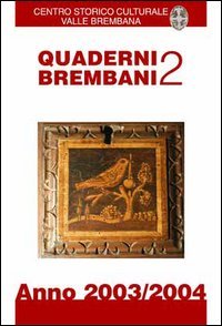 Immagine copertina libro Quaderni brembani (2003-2004). Vol. 2