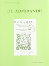 Immagine copertina libro De admirandis (rist. anast. 1616)