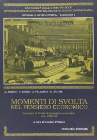 Immagine copertina libro Momenti di svolta nel pensiero economico