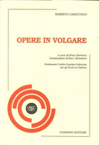 Immagine copertina libro Opere in volgare