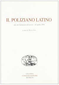 Immagine copertina libro Il Poliziano latino