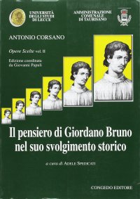 Immagine copertina libro Il pensiero di Giordano Bruno nel suo svolgimento storico