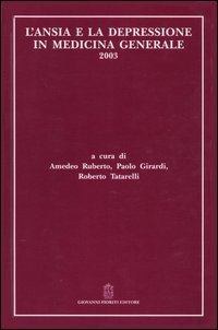 Immagine copertina libro L'ansia e la depressione in medicina generale 2003