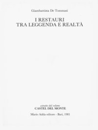 Immagine copertina libro I restauri tra leggenda e realtà
