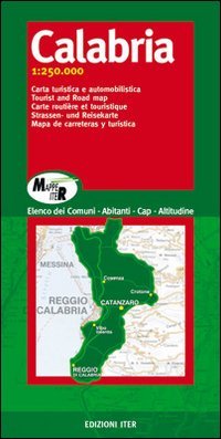 Immagine copertina libro Calabria. Carta turistica e automobilistica 1:250.000