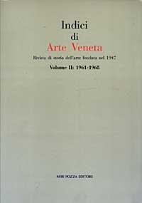 Immagine copertina libro Indici di arte veneta. Vol. 2: 1961-1968
