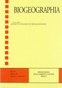 Immagine copertina libro Biogeografia degli ambienti costieri mediterranei. Vol. 1