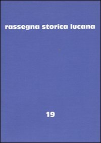 Immagine copertina libro Rassegna storica lucana. Vol. 19