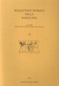 Immagine copertina libro Bollettino storico della Basilicata. Vol. 10