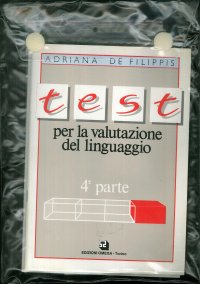 Immagine copertina libro Test per la valutazione del linguaggio. Vol. 4