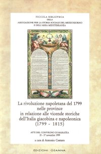 Immagine copertina libro La rivoluzione napoletana del 1799 nelle province in relazione alle vicende storiche dell'Italia giacobina e napoleonica (1799-1815)