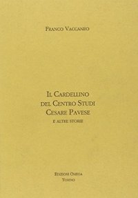 Immagine copertina libro Il cardellino del Centro studi Cesare Pavese