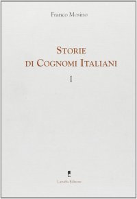 Immagine copertina libro Storie di cognomi italiani