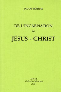 Immagine copertina libro De l'incarnation de Jésus-Christ
