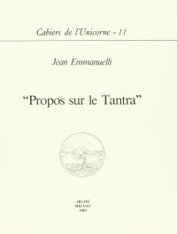 Immagine copertina libro Propos sur le tantra