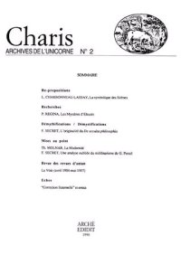 Immagine copertina libro Charis. Archives de l'Unicorne. Vol. 2