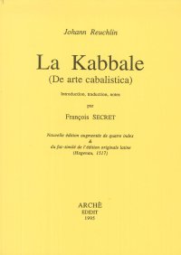 Immagine copertina libro La kabbale (De arte cabalistica)