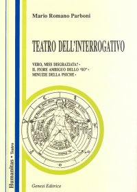 Immagine copertina libro Teatro dell'interrogativo