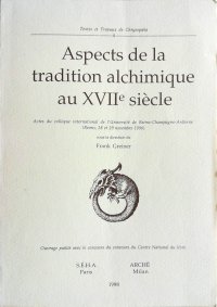 Immagine copertina libro Aspects de la tradition alchimique au XVII siècle. Actes du Colloque international (Reims, 1996)