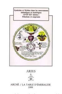 Immagine copertina libro Symboles et mythes dans les mouvements initiatiques et ésotériques (XVIIe-XXe siècles): filiations et emprunts. Actes du Colloque internationale