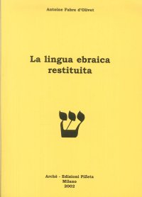 Immagine copertina libro La lingua ebraica restituita