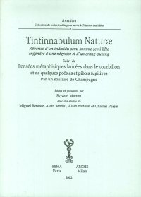 Immagine copertina libro Tintinnabulum naturae ou rêveries d'un individu semi homme semi bête engendré d'une négresse et d'un ouran-outang...