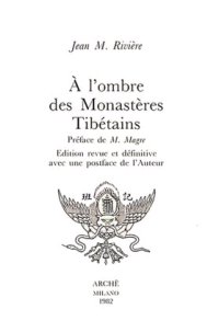 Immagine copertina libro A l'ombre des monastères tibétains