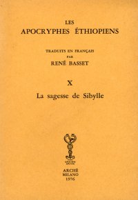 Immagine copertina libro Les Apocryphes éthiopiens X. La sagesse de Sibylle