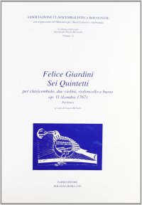 Immagine copertina libro Sei quintetti per clavicembalo, due violini, violoncello e basso