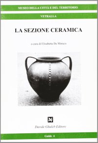 Immagine copertina libro La sezione ceramica