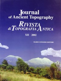 Immagine copertina libro Journal of ancient topography-Rivista di topografia antica. Ediz. bilingue. Vol. 12