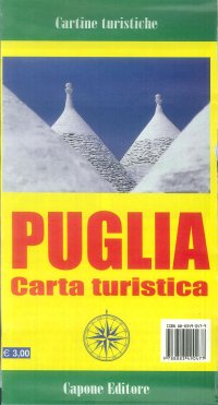 Immagine copertina libro Puglia. Carta turistica