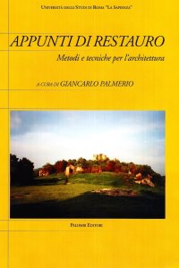 Immagine copertina libro Appunti di restauro. Metodi e tecniche per l'architettura