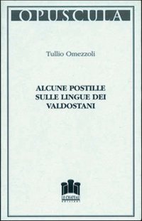 Immagine copertina libro Alcune postille sulle lingue dei valdostani