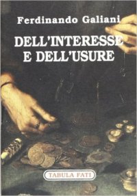 Immagine copertina libro Dell'interesse e dell'usure
