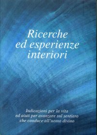 Immagine copertina libro Ricerche ed esperienze interiori