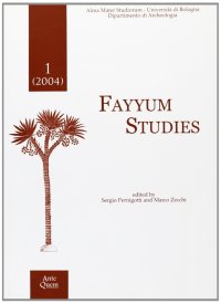 Immagine copertina libro Fayyum studies (2004). Vol. 1