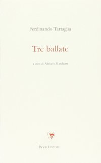 Immagine copertina libro Tre ballate