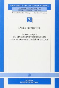 Immagine copertina libro Dialectique du masculin et du féminin dans l'oeuvre d'Hélène Cixous