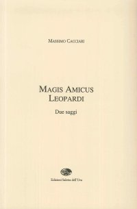 Immagine copertina libro Magis amicus Leopardi