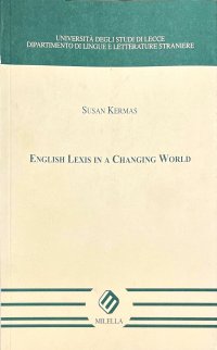 Immagine copertina libro English lexis in changing world