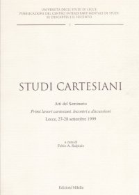 Immagine copertina libro Studi cartesiani