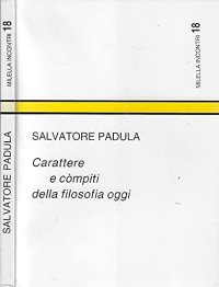 Immagine copertina libro Carattere e compiti della filosofia oggi