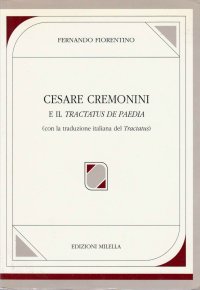 Immagine copertina libro Cesare Cremonini e il Tractatus de Paedia