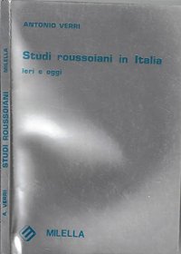 Immagine copertina libro Studi rousseauniani in Italia