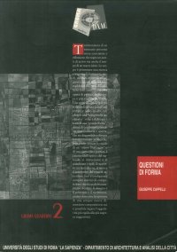 Immagine copertina libro Questioni di forma