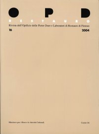 Immagine copertina libro OPD Restauro. 16. 2004