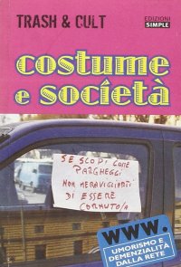 Immagine copertina libro Costume e società